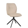 Eetkamerstoelen< Draaibare Eetkamerstoel Bjorna Beige