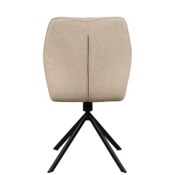 Eetkamerstoelen< Draaibare Eetkamerstoel Bjorna Beige