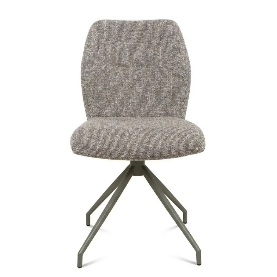 Eetkamerstoelen< Draaibare Eetkamerstoel Borup Lichtbruin