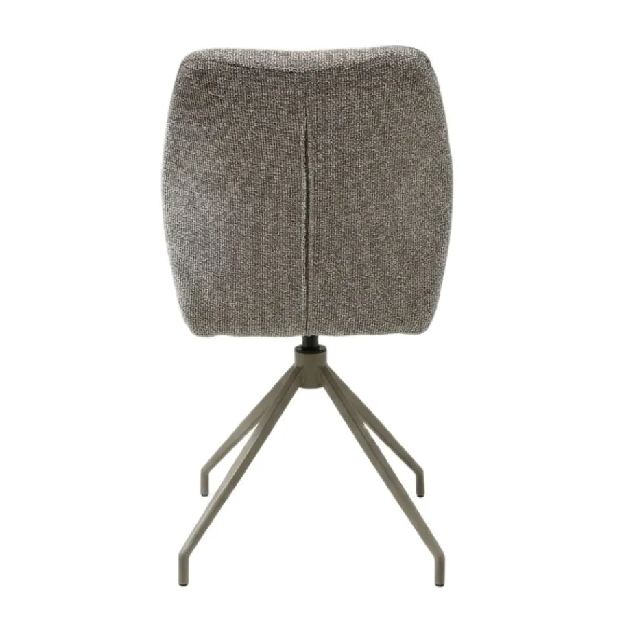 Eetkamerstoelen< Draaibare Eetkamerstoel Borup Lichtbruin