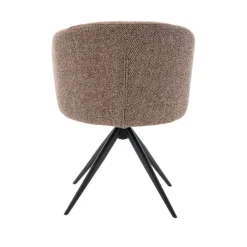 Eetkamerstoelen< Draaibare Eetkamerstoel Connor Cognac