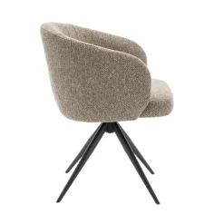 Eetkamerstoelen< Draaibare Eetkamerstoel Connor Groen