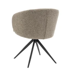 Eetkamerstoelen< Draaibare Eetkamerstoel Connor Groen