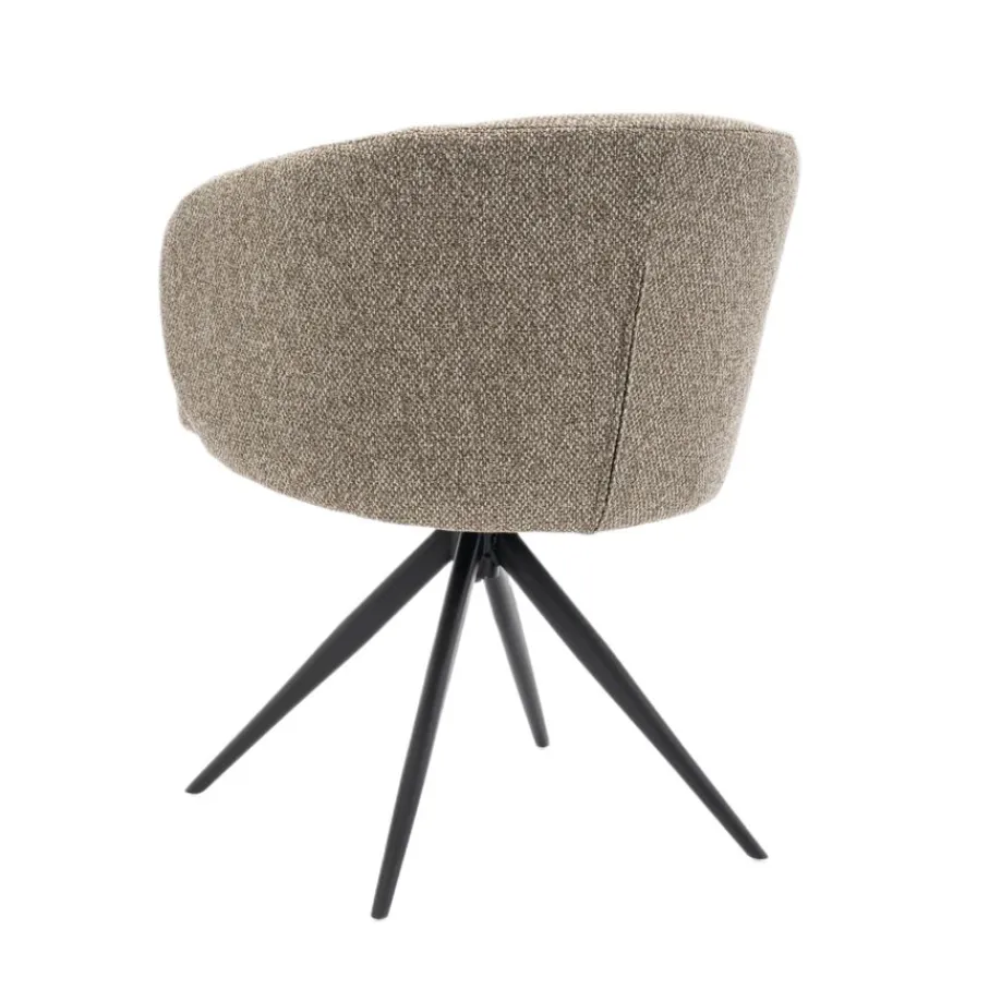 Eetkamerstoelen< Draaibare Eetkamerstoel Connor Groen