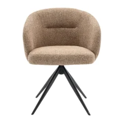 Eetkamerstoelen< Draaibare Eetkamerstoel Connor Mosterd