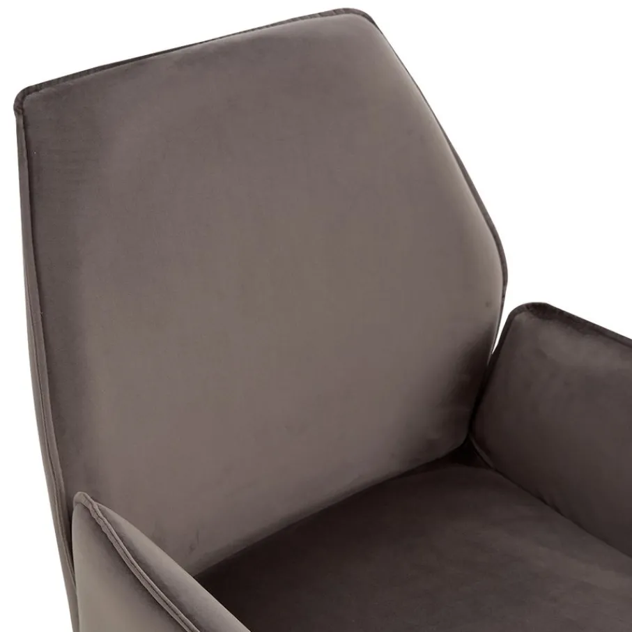 Eetkamerstoelen< Draaibare Eetkamerstoel Jerrel Grijs