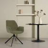 Eetkamerstoelen< Draaibare Eetkamerstoel Jerrel Groen