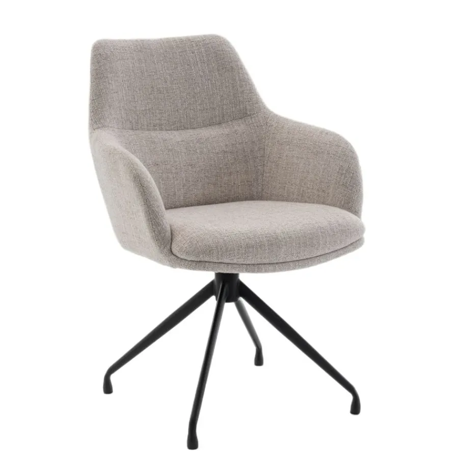Eetkamerstoelen< Draaibare Eetkamerstoel Lowen Naturel