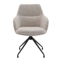 Eetkamerstoelen< Draaibare Eetkamerstoel Lowen Naturel