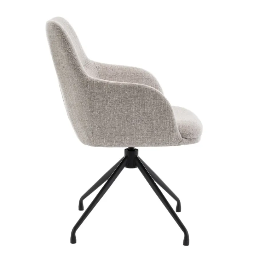 Eetkamerstoelen< Draaibare Eetkamerstoel Lowen Naturel