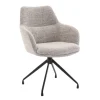 Eetkamerstoelen< Draaibare Eetkamerstoel Lowen Beige