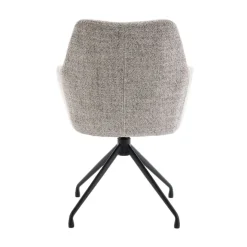 Eetkamerstoelen< Draaibare Eetkamerstoel Lowen Beige