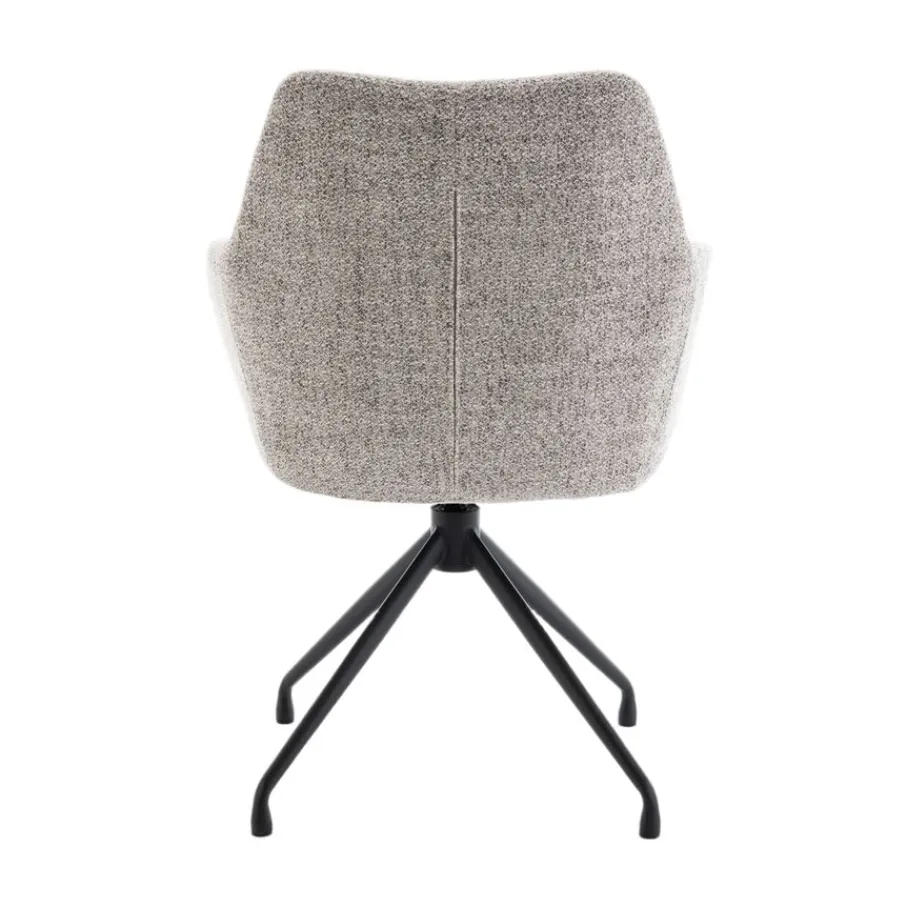 Eetkamerstoelen< Draaibare Eetkamerstoel Lowen Beige