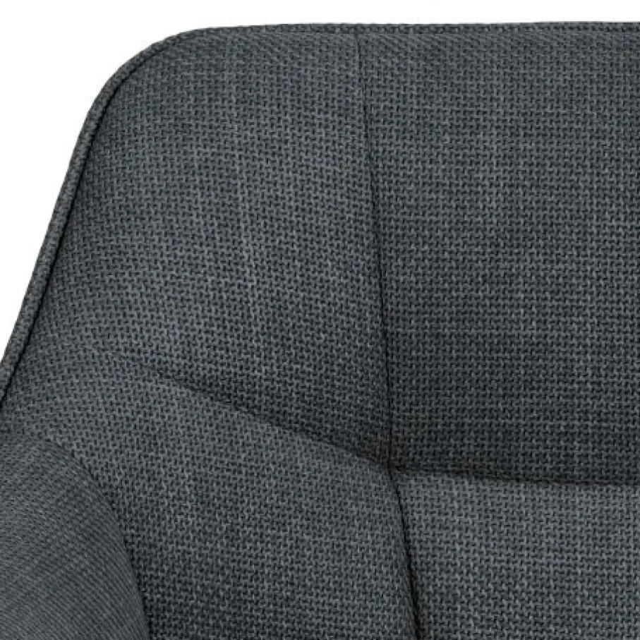 Eetkamerstoelen< Draaibare Eetkamerstoel Marit Donkergrijs