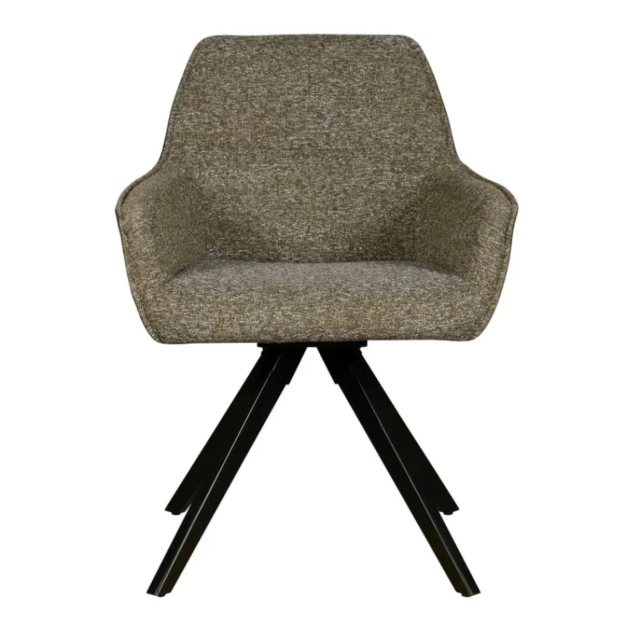 Eetkamerstoelen< Draaibare Eetkamerstoel Midgard Groen