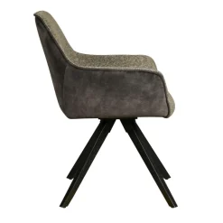 Eetkamerstoelen< Draaibare Eetkamerstoel Midgard Groen