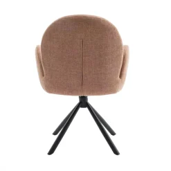 Eetkamerstoelen< Draaibare Eetkamerstoel Moon Brique