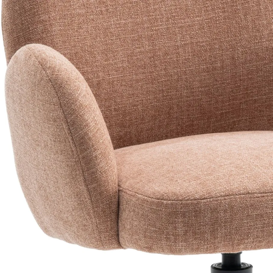 Eetkamerstoelen< Draaibare Eetkamerstoel Moon Brique