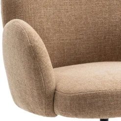 Eetkamerstoelen< Draaibare Eetkamerstoel Moon Caramel