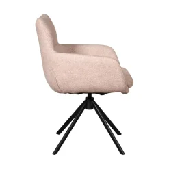 Eetkamerstoelen< Draaibare Eetkamerstoel Oland Zand