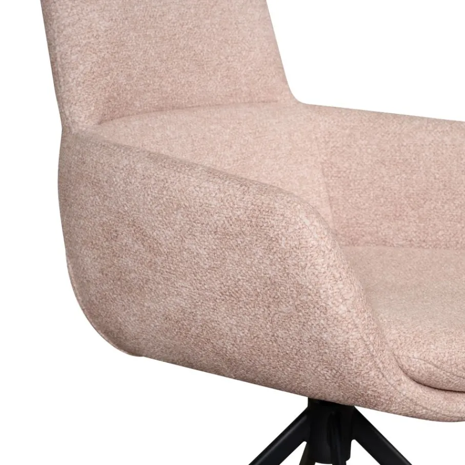 Eetkamerstoelen< Draaibare Eetkamerstoel Oland Zand