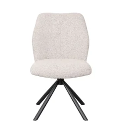Eetkamerstoelen< Draaibare Eetkamerstoel Ravels Beige