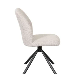 Eetkamerstoelen< Draaibare Eetkamerstoel Ravels Beige