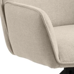 Eetkamerstoelen< Draaibare Eetkamerstoel Roar Beige