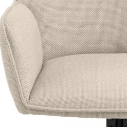 Eetkamerstoelen< Draaibare Eetkamerstoel Roar Beige