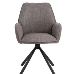 Eetkamerstoelen< Draaibare Eetkamerstoel Roar Taupe