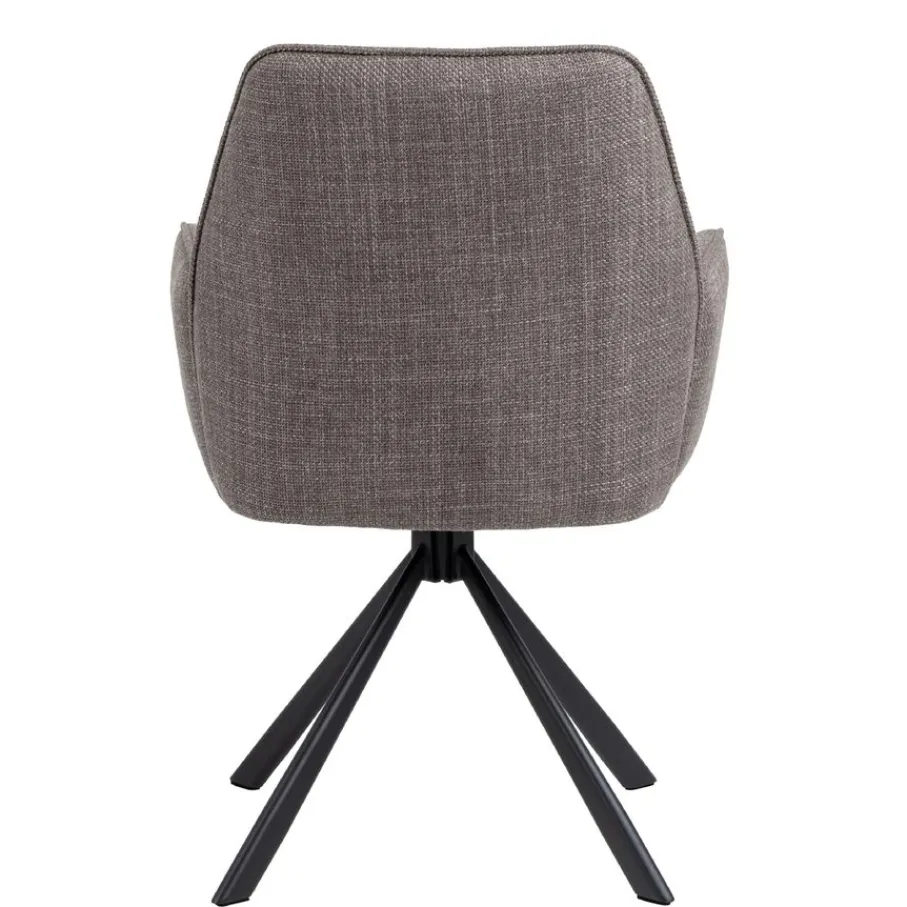 Eetkamerstoelen< Draaibare Eetkamerstoel Roar Taupe