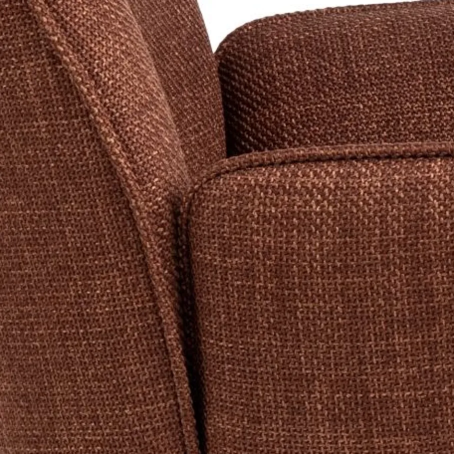 Eetkamerstoelen< Draaibare Eetkamerstoel Roar Terracotta