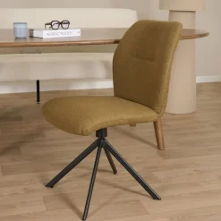 Eetkamerstoelen< Draaibare Eetkamerstoel Selnass Bruin