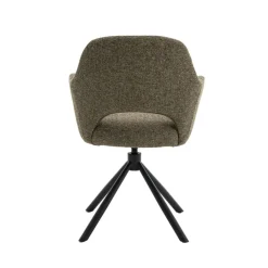Eetkamerstoelen< Draaibare Eetkamerstoel Spirit Olijfgroen
