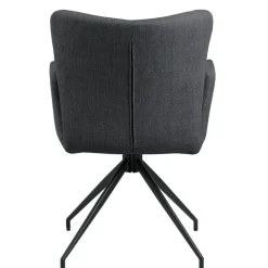 Eetkamerstoelen< Draaibare Eetkamerstoel Sverre Donkergrijs