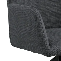Eetkamerstoelen< Draaibare Eetkamerstoel Sverre Donkergrijs