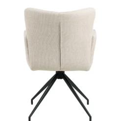 Eetkamerstoelen< Draaibare Eetkamerstoel Sverre Beige