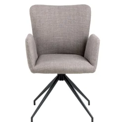 Eetkamerstoelen< Draaibare Eetkamerstoel Sverre Taupe