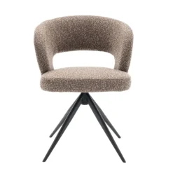 Eetkamerstoelen< Draaibare Eetkamerstoel Terra Taupe