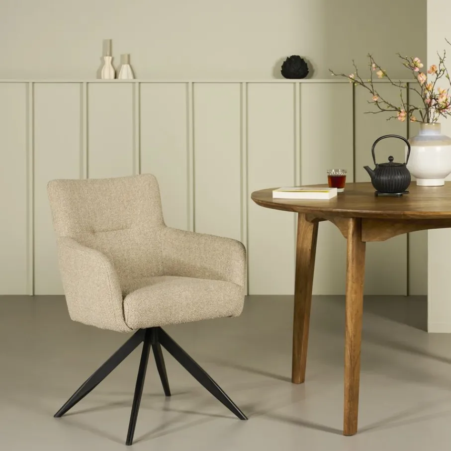 Eetkamerstoelen< Draaibare Eetkamerstoel Tonsberg Liver