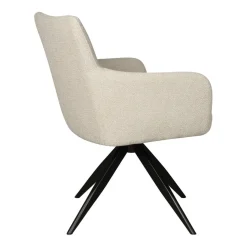 Eetkamerstoelen< Draaibare Eetkamerstoel Tonsberg Beige
