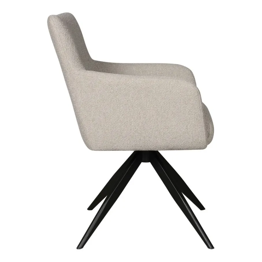 Eetkamerstoelen< Draaibare Eetkamerstoel Tonsberg Klei