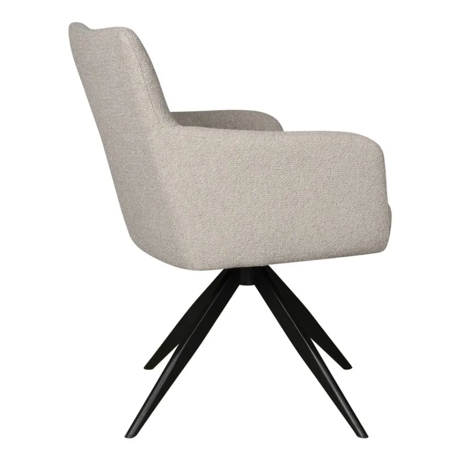 Eetkamerstoelen< Draaibare Eetkamerstoel Tonsberg Klei