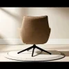 Eetkamerstoelen< Draaibare Eetkamerstoel Tumba Caramel