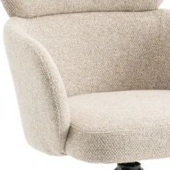 Eetkamerstoelen< Draaibare Eetkamerstoel Twin Greige