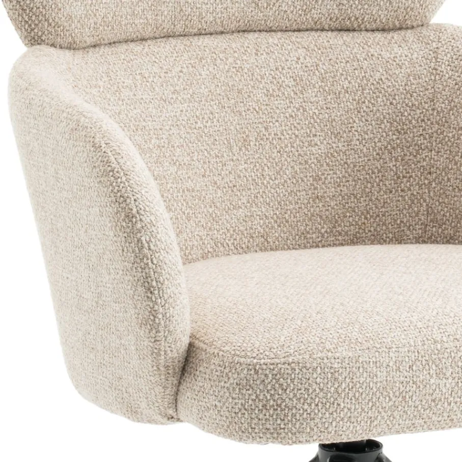 Eetkamerstoelen< Draaibare Eetkamerstoel Twin Greige
