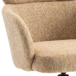 Eetkamerstoelen< Draaibare Eetkamerstoel Twin Mosterd