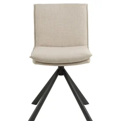 Eetkamerstoelen< Draaibare Eetkamerstoel Ulf Beige