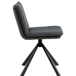Eetkamerstoelen< Draaibare Eetkamerstoel Ulf Donkergrijs