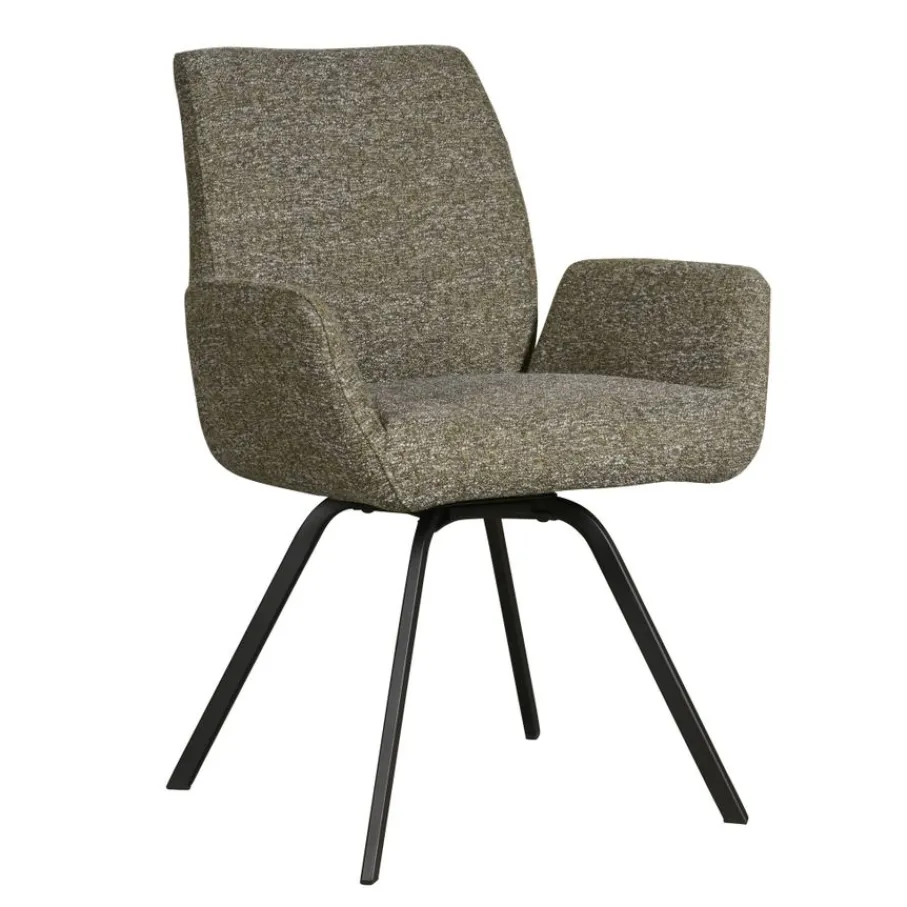 Eetkamerstoelen< Draaibare Eetkamerstoel Vana Groen